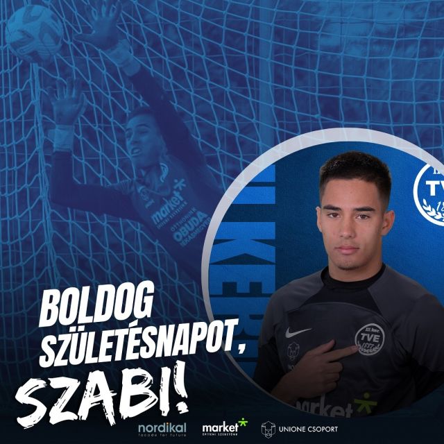 📢 A mai napon ünnepli születésnapját fiatal kapusunk, Simon Szabolcs!

🎂 Isten éltessen Szabi! 

💙🤍 Hajrá Kerület! 💙🤍

#tve1887 #tvelabdarugas #tvefoci #hajrakerulet #obudaikekfeher #foci #bajnoki #csapat
#csakegyutt #futball